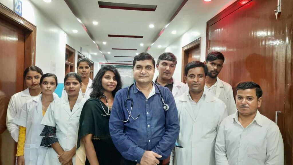 aryan hospital with mp hewt
